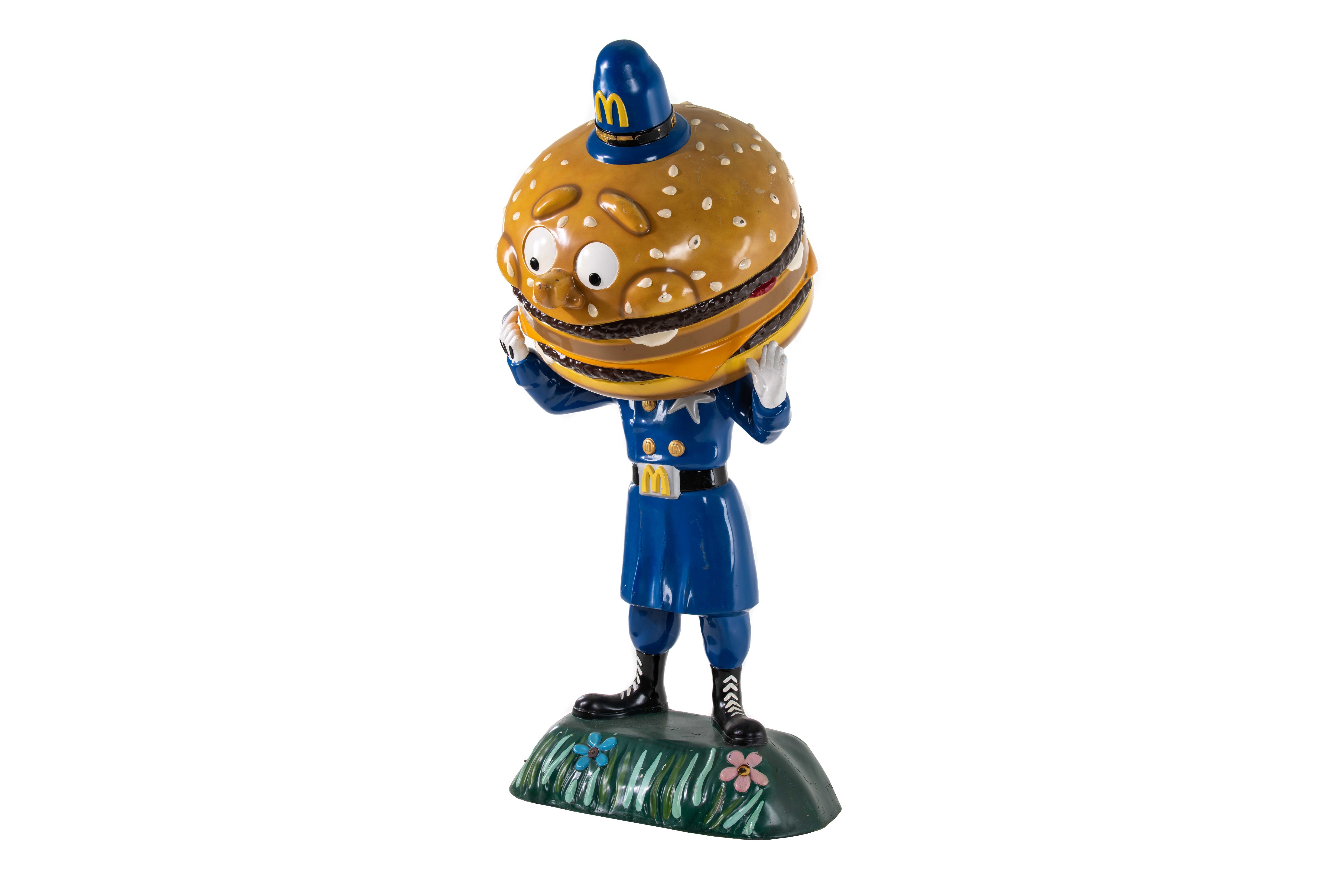 McDonald's Officer Big Mac Lifesize Statue | Proxibid
