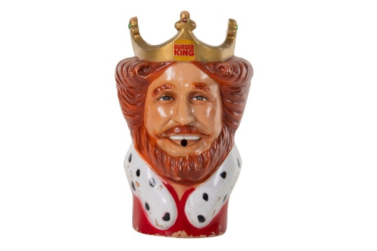 Burger King Head Helium Inflator Tank Topper 