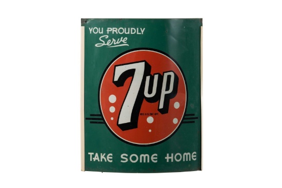 7Up Tin Twine Holder 