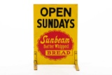 Sunbeam Bread Wood Curb Sign 