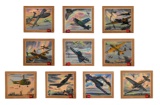 Lot Of 10 Coca Cola Cardboard Aircraft Cards WW2 