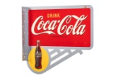 Coca Cola Tin Flange Sign 