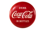 Coca Cola Porcelain Button 