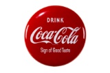 Drink Coca Cola Sign Of Good Taste Button 