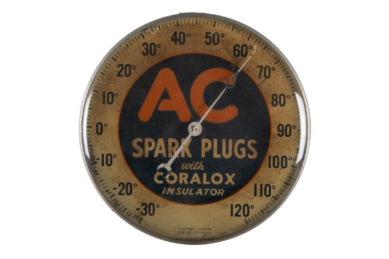 AC Spark Plugs Bubble Thermometer