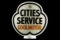 Cities Service Koolmotor Three Piece Clover Globe