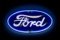 Ford Oval Porcelain Neon Sign
