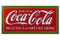Coca Cola Delicous And Refreshing Porcelain Sign