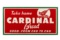 Cardinal Bread Horizontal Framed Tin Sign