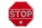 Auto Culb Of So. Cal. Porcelain Stop Sign