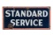Standard Service Porcelain Sign