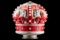 Standard Red Crown Gas Pump Globe