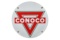 Conoco Gas Porcelain Truck Door Sign