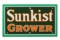 Sunkist Growers Porcelain Sign