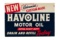 Havoline Motor Oil Cardboard Sign