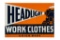 Headlight Union Made Work Clothes Tin Sign