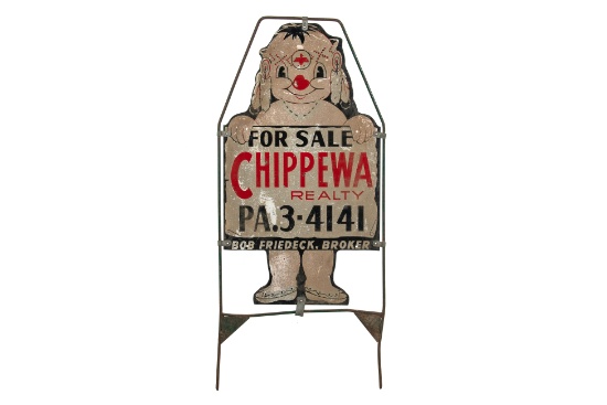 Chippewa Realty For Sale Diecut Yard Sign
