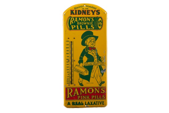Raymon's Brownie Pills Tin Thermometer