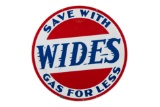 Wides Gas For Less Porcelain Pole Sign