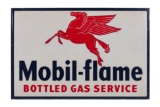 Mobil-flame Bottled Gas Horizontal Tin Sign