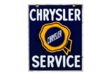 Chrysler Service Porcelain Hanging Sign