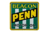 Beacon Penn Motor Oil Porcelain Hanging Sign