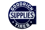 Goodrich Tires Supplies Porcelain Flange Sign