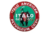 Italo American Petroleum Corp. Porcelain Sign