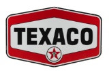 Texaco Hexagon Porcelain Pole Sign