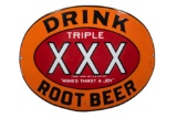 Xxx Root Beer Porcelain Sign