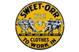 Sweet-orr Work Clothes Porcelain Sign