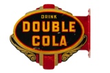 Double Cola Tin Flange Sign