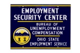 Ohio State Employment Service Porcelain Sign