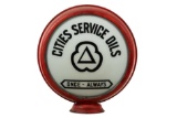 Cities Service Oils Once-always Globe 16.5