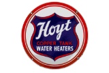 Hoyt Water Heaters Porcelain Sign