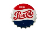 Drink Pepsi-cola Bottle Cap Tin Sign