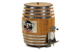 Hires Root Beer Wooden Barrel Dispenser