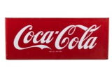 Coca Cola Porcelain Sled Sign