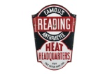 Reading Heat Headquarters Porcelain Sign