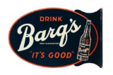 Barq's Root Beer Tin Flange Sign