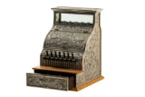 The Sundwell Co. Royal Nickel-plated Cash Register