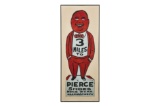 Early Pierce Shoes Tin Sign