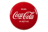 Coca Cola Small Tin Button