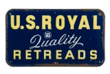 U.S. Royal Tires Tin Sign