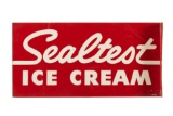 Sealtest Ice Cream Tin Flange Sign