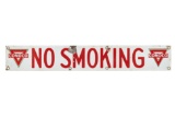 Conoco Gas No Smoking Porcelain Sign