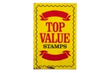 Top Value Stamps Tin Sign