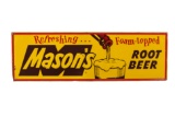 Mason's Root Beer Tin Sign