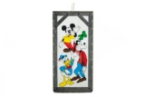 Disney Mickey Goofy & Donald Duck Tin Sign