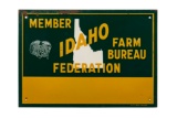Idaho Farm Bureau Federation Tin Sign